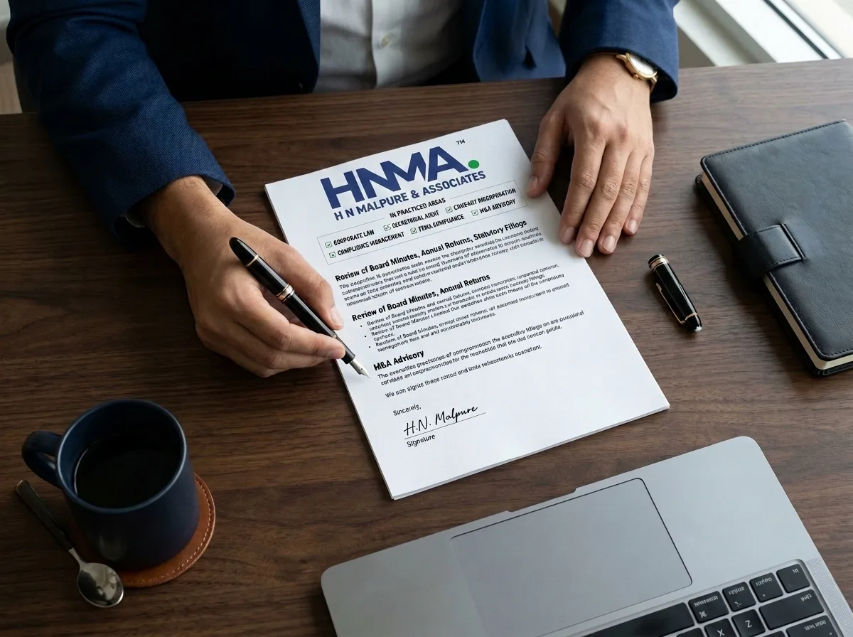 H N Malpure & Associates - Corporate Practice Document